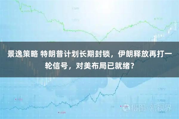 景逸策略 特朗普计划长期封锁，伊朗释放再打一轮信号，对美布局已就绪？
